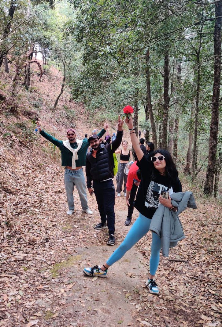 Corporate team trekking and adventure activity organised by Gotag